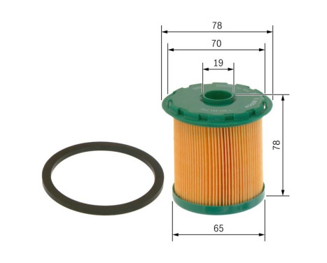 Fuel filter N1712 Bosch, Image 5