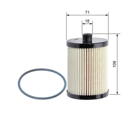 Fuel filter N2005 Bosch, Image 6