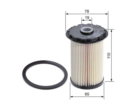 Fuel filter N2007 Bosch, Image 2