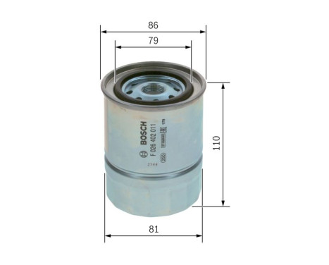 Fuel filter N2011 Bosch, Image 5