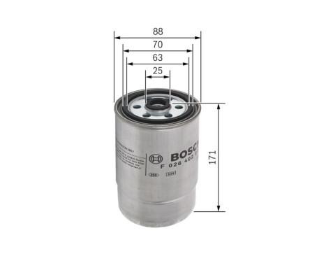 Fuel filter N2013 Bosch, Image 6