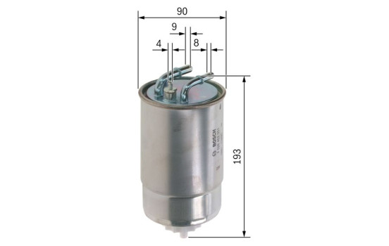 Fuel filter N2051 Bosch, Image 6