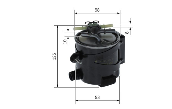 Fuel filter N2061 Bosch, Image 5