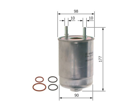 Fuel filter N2067 Bosch, Image 7