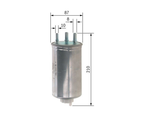 Fuel filter N2075 Bosch, Image 5