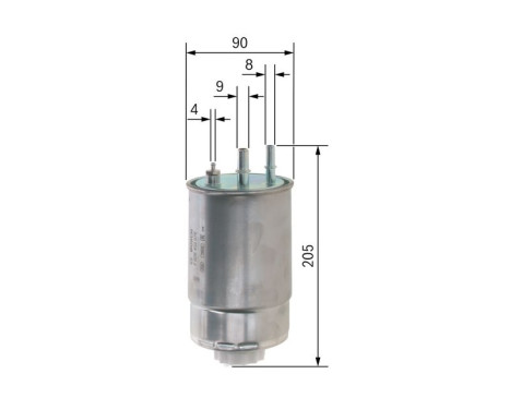 Fuel filter N2076 Bosch, Image 6