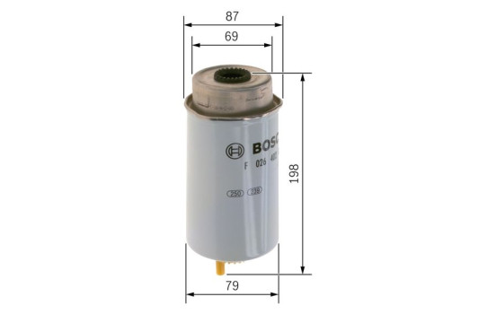 Fuel filter N2079 Bosch, Image 5