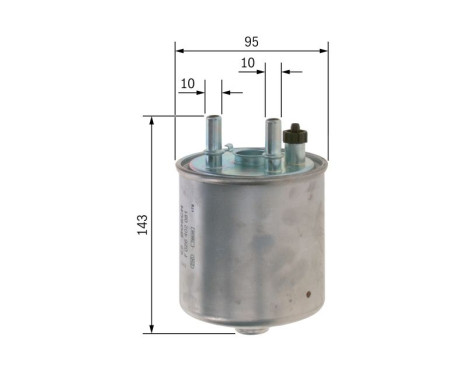 Fuel filter N2081 Bosch, Image 5