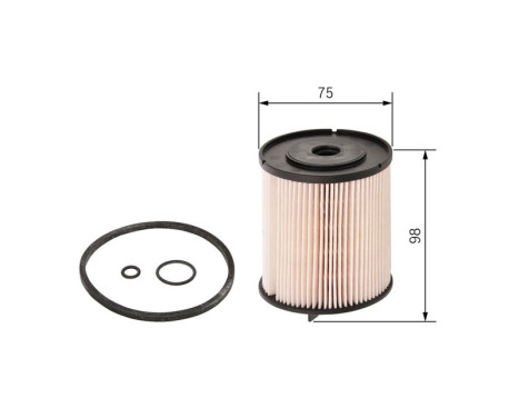 Fuel filter N2084 Bosch, Image 2