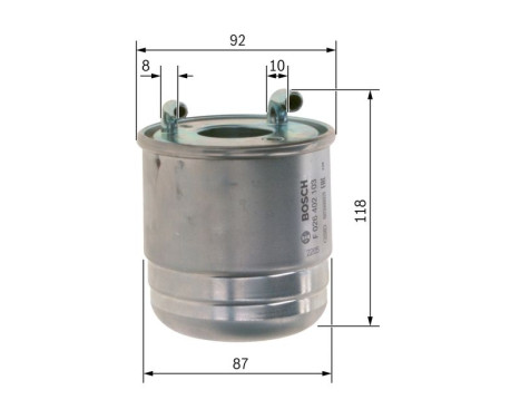 Fuel filter N2103 Bosch, Image 6