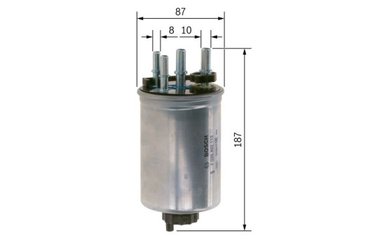 Fuel filter N2113 Bosch, Image 5