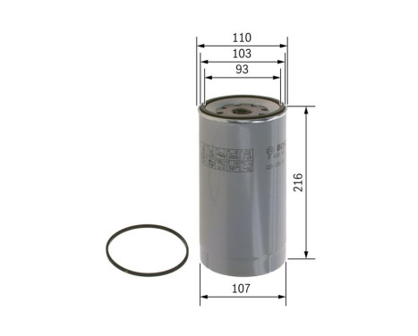Fuel filter N2143 Bosch, Image 5