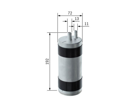Fuel filter N2144 Bosch, Image 5