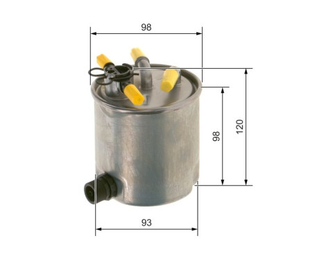 Fuel filter N2182 Bosch, Image 5