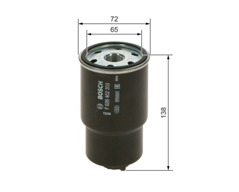 Fuel filter N2203 Bosch, Image 5