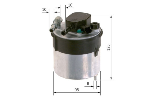 Fuel filter N2204 Bosch, Image 7