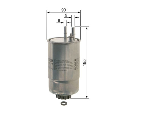 Fuel filter N2206 Bosch, Image 5