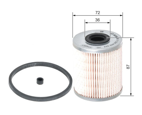 Fuel filter N2222 Bosch, Image 5