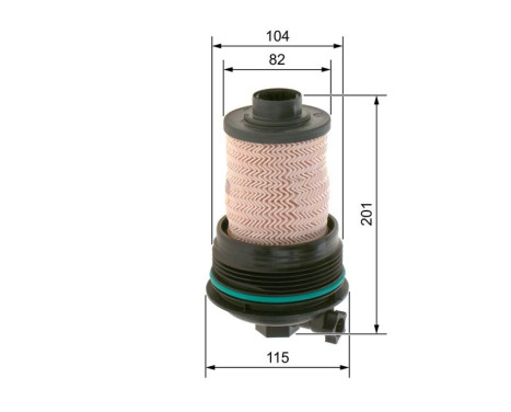 Fuel filter N2260 Bosch, Image 5
