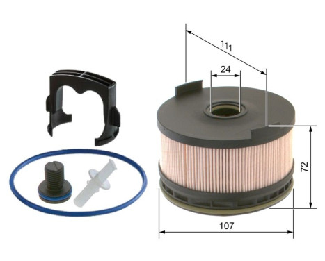 Fuel filter N2262 Bosch, Image 5