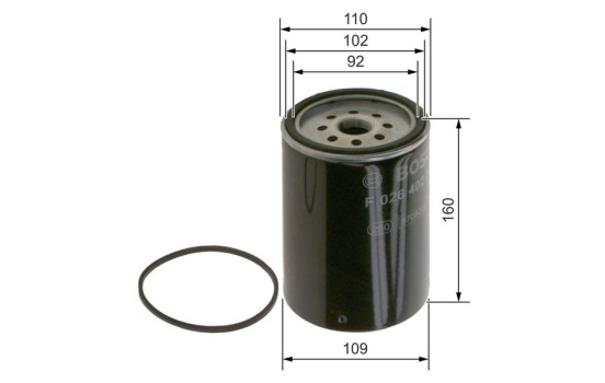 Fuel filter N2269 Bosch, Image 5