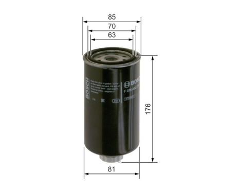 Fuel filter N2270 Bosch, Image 5