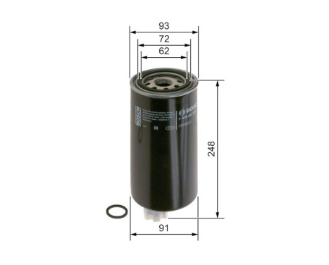 Fuel filter N2272 Bosch