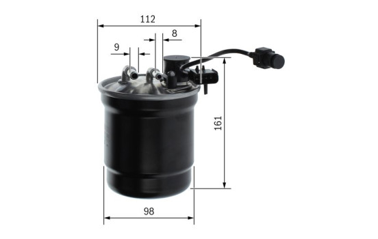 Fuel filter N2280 Bosch, Image 5