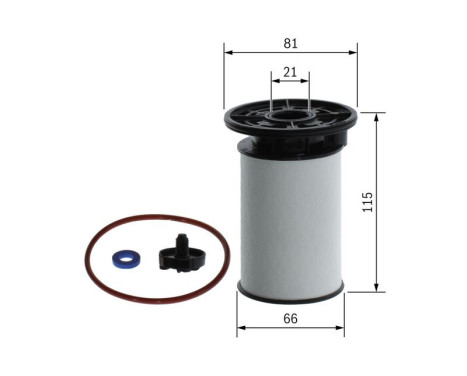 Fuel filter N2284 Bosch, Image 5