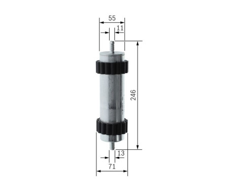 Fuel filter N2361 Bosch, Image 5