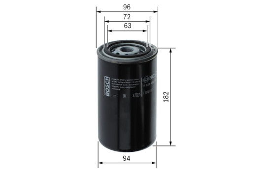 Fuel filter N2790 Bosch, Image 5