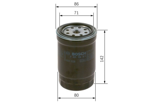 Fuel filter N2813 Bosch, Image 7