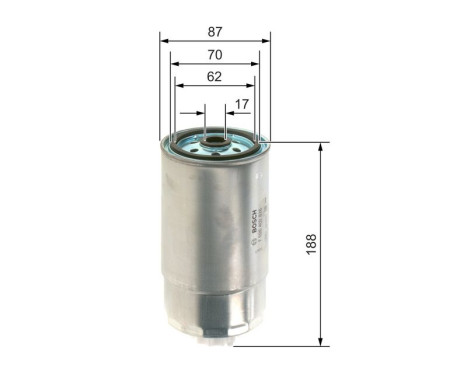 Fuel filter N2826 Bosch, Image 7