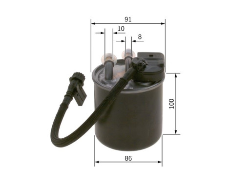 Fuel filter N2840 Bosch, Image 6