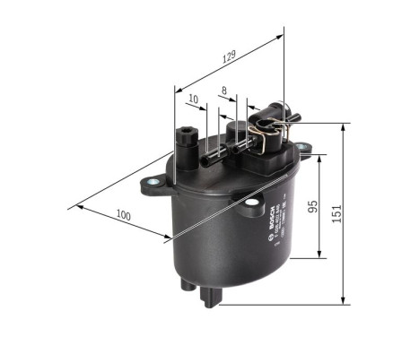 Fuel filter N2846 Bosch, Image 7