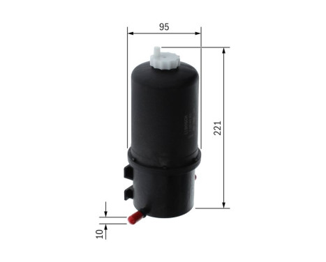 Fuel filter N2853 Bosch, Image 5