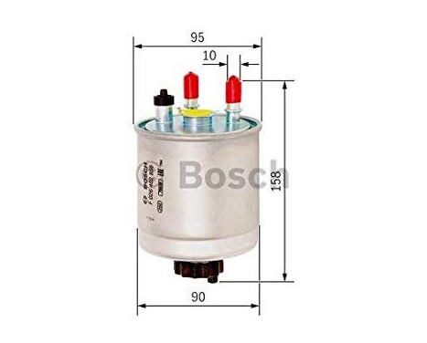 Fuel filter N2856 Bosch, Image 4