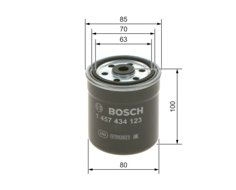 Fuel filter N4123 Bosch, Image 8