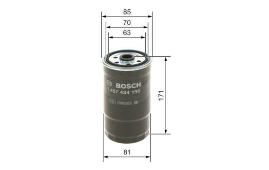 Fuel filter N4198 Bosch, Image 4
