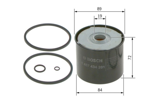 Fuel filter N4201 Bosch, Image 6