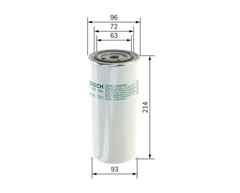 Fuel filter N4294 Bosch, Image 3