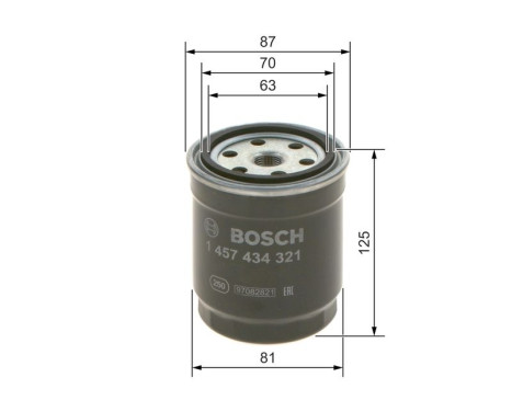 Fuel filter N4321 Bosch, Image 6