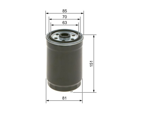 Fuel filter N4329 Bosch, Image 6