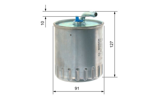 Fuel filter N4416 Bosch, Image 2