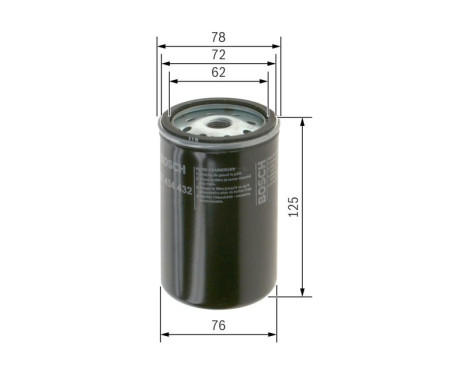 Fuel filter N4432 Bosch, Image 6