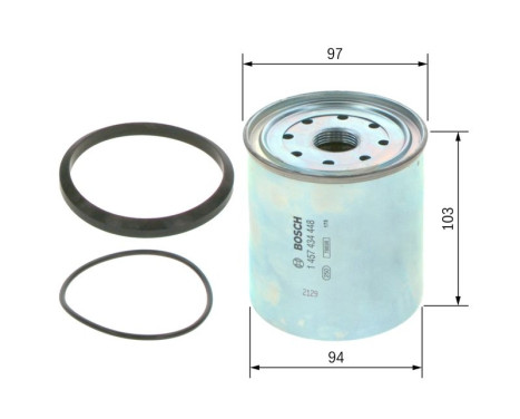Fuel filter N4448 Bosch, Image 5
