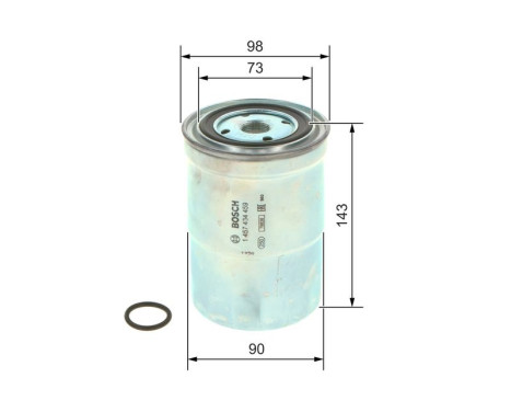 Fuel filter N4459 Bosch, Image 5