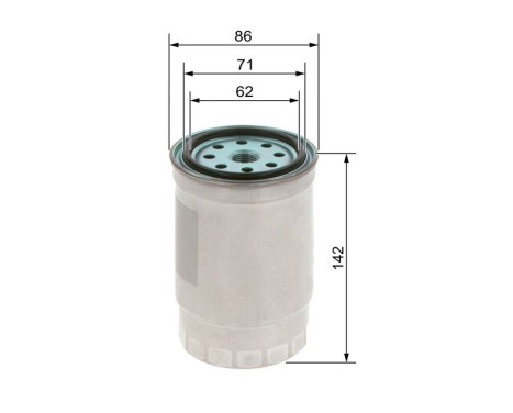 Fuel filter N4511 Bosch, Image 6