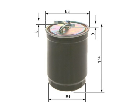 Fuel filter N6172 Bosch, Image 5