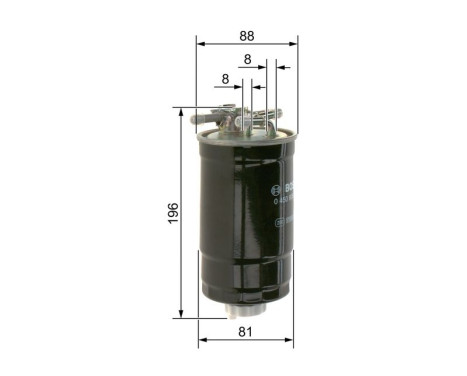 Fuel filter N6295 Bosch, Image 5